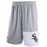 Men's Chicago White Sox Nike Gray Dry Fly Shorts,baseball caps,new era cap wholesale,wholesale hats